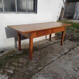 Farm table 2 m long in old oak