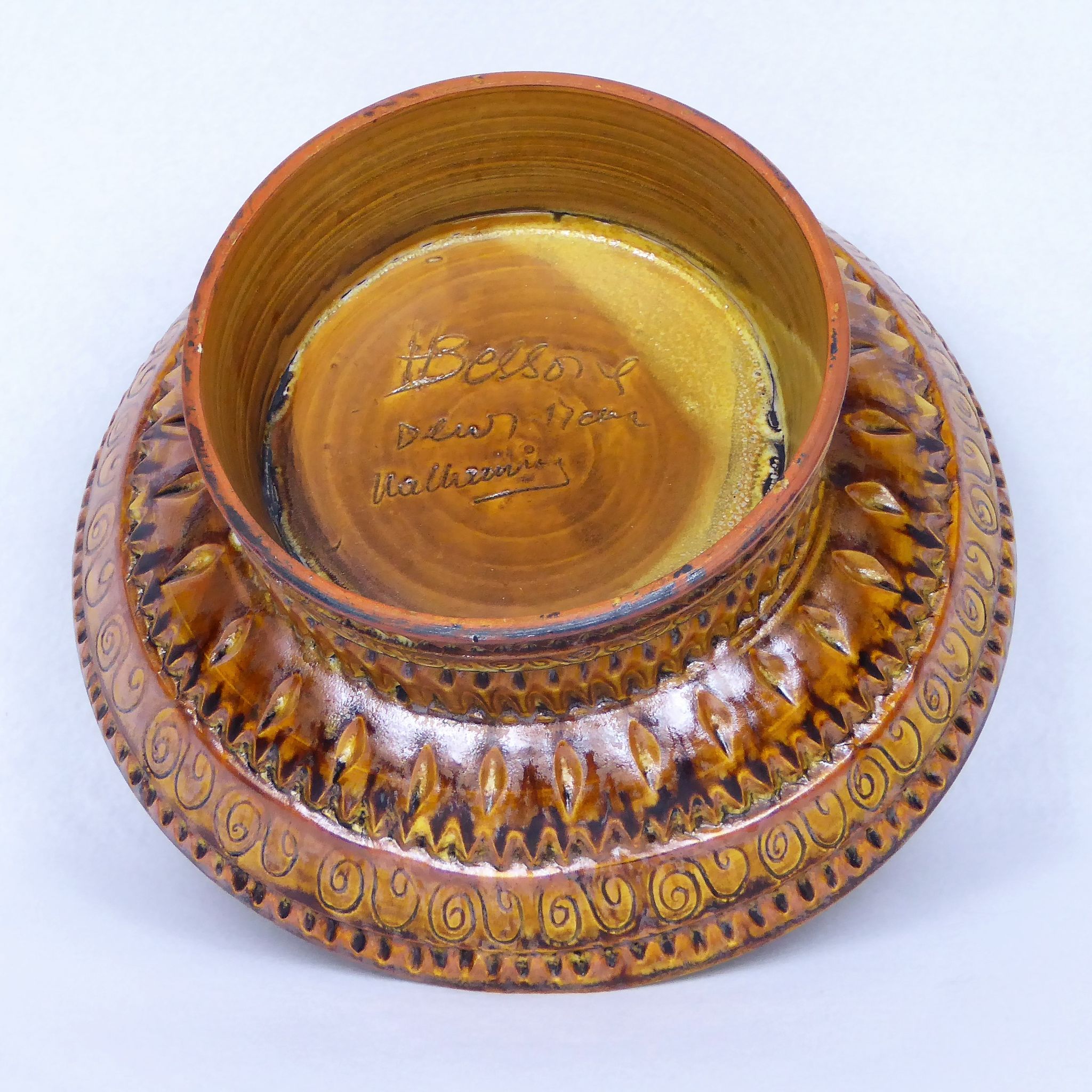 Bessone Vallauris ceramic cup 1950