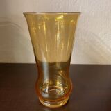 1960s iridescent multi-colored orangeade glasses fruit juice serving set