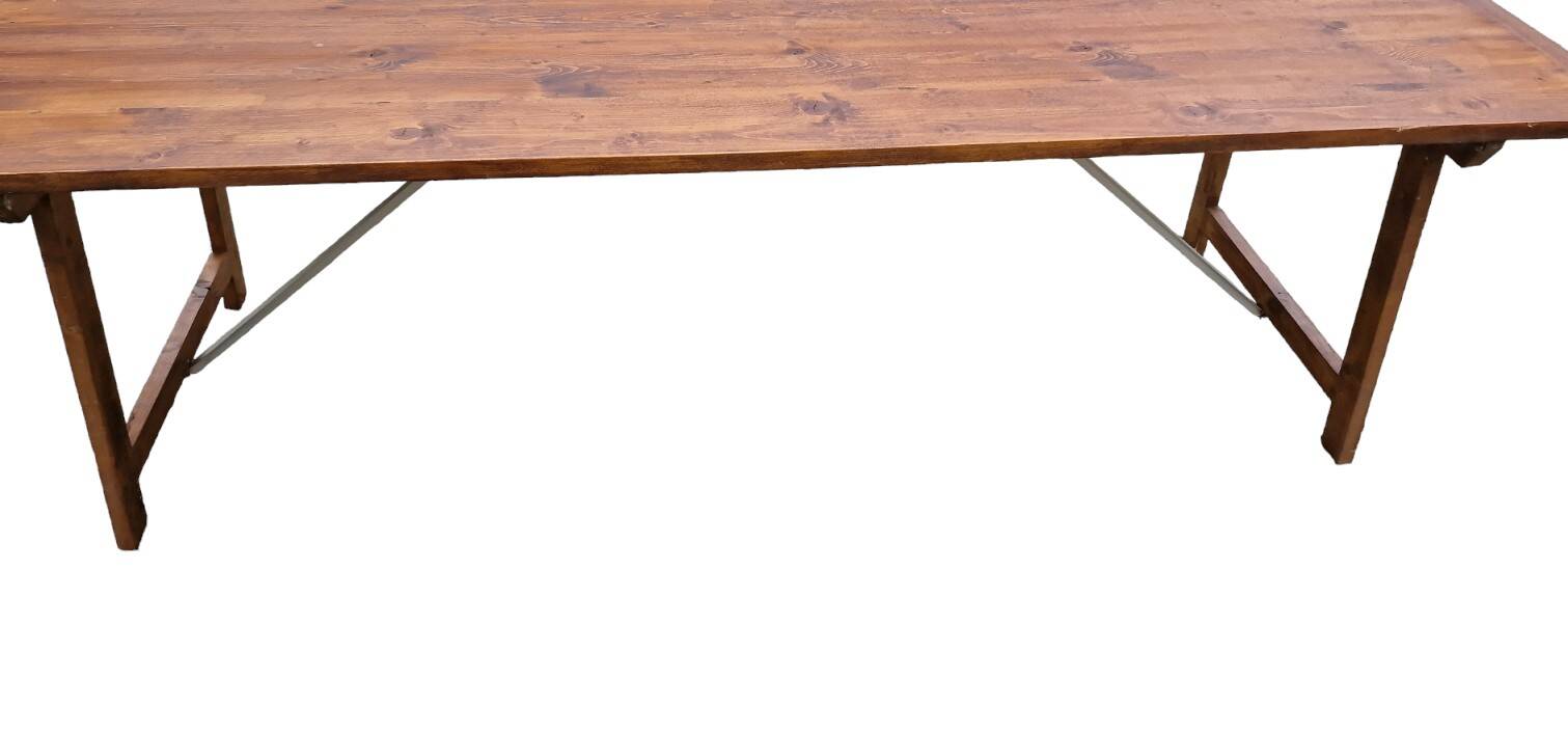 240cm folding table and its two benches