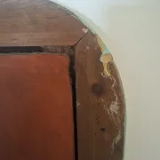 Large Louis-Philippe fireplace mirror, stamp 1899