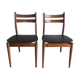 Pair Scandinavian chairs
