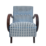 A pair of Art Deco armchairs from the 1930s. Armchairs designed by J. Halabala.