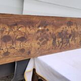 Panel Silkscreened wood China 19th