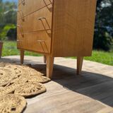 Commode 4 tiroirs, années 60