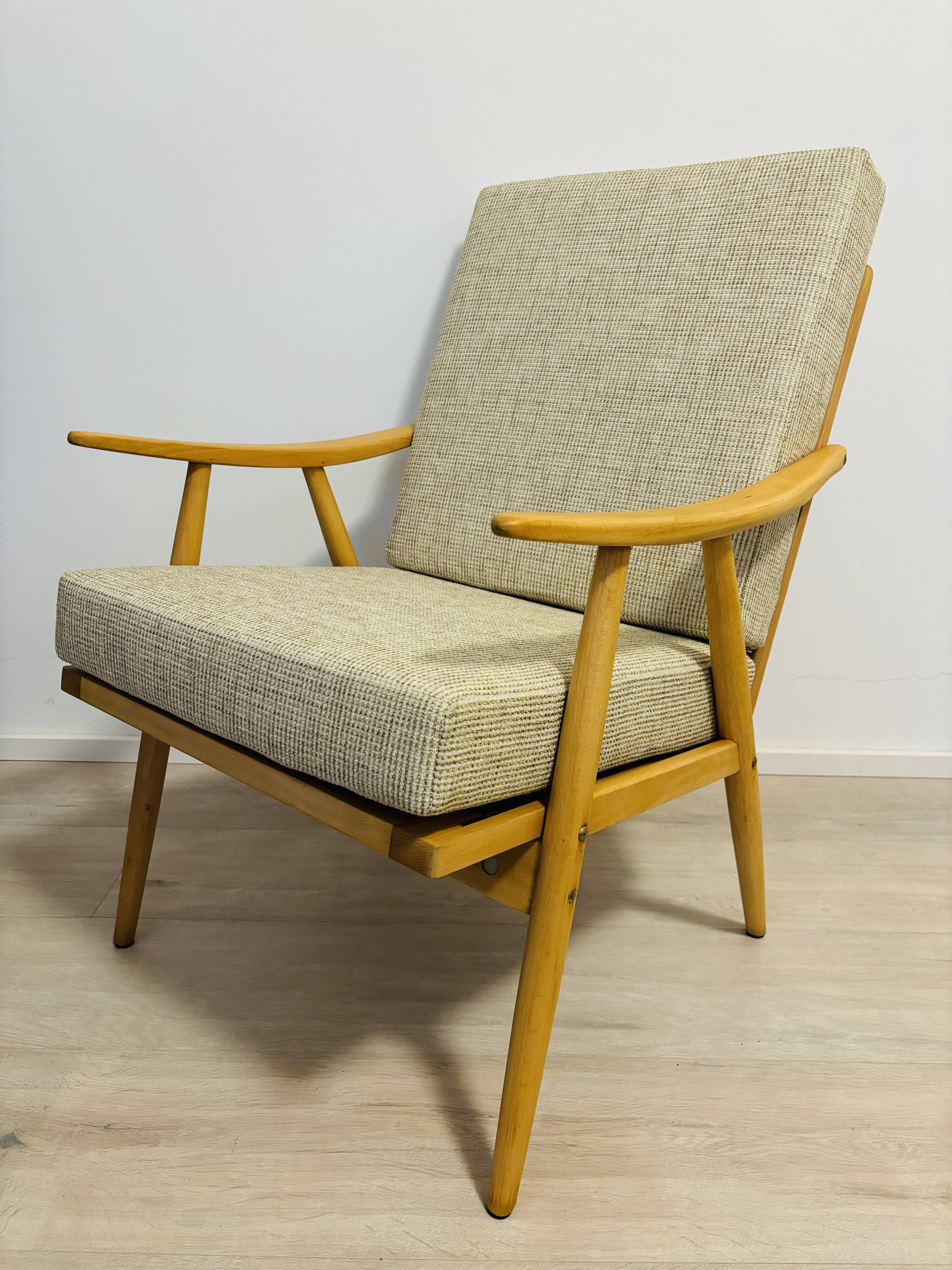 Boomerang armchair by ton from czechoslovakia 1970’s