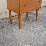 Scandinavian bedside table 1970