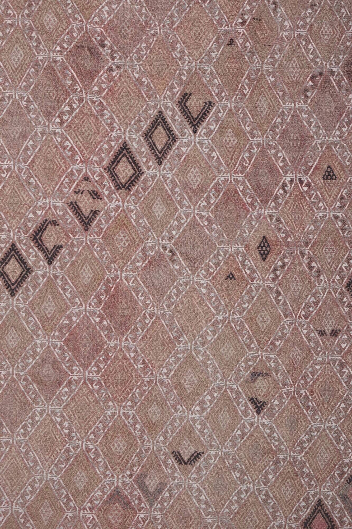 Tapis Kilim turc vintage tissé main