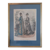Old lithograph Anïs Toudouze