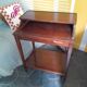 Bureau d’appoint vintage en bois massif – Ateliers Berniolles (Réf. 386)