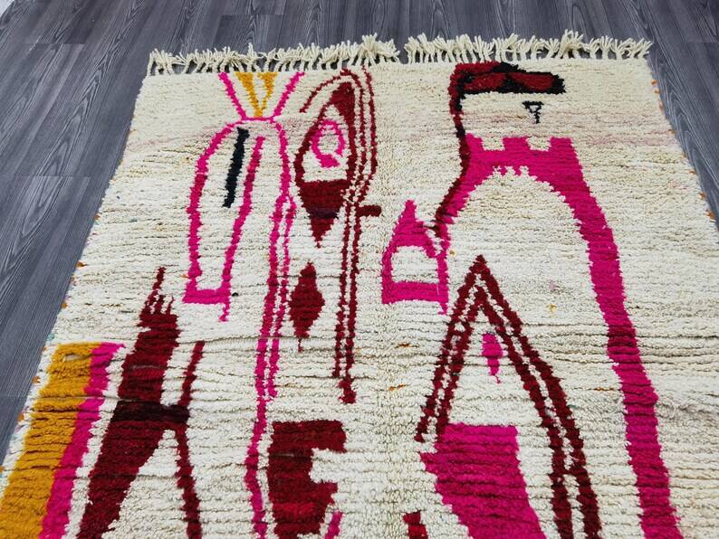 Handmade Moroccan rug 250cm x 150cm