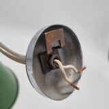 Enameled sheet metal wall light