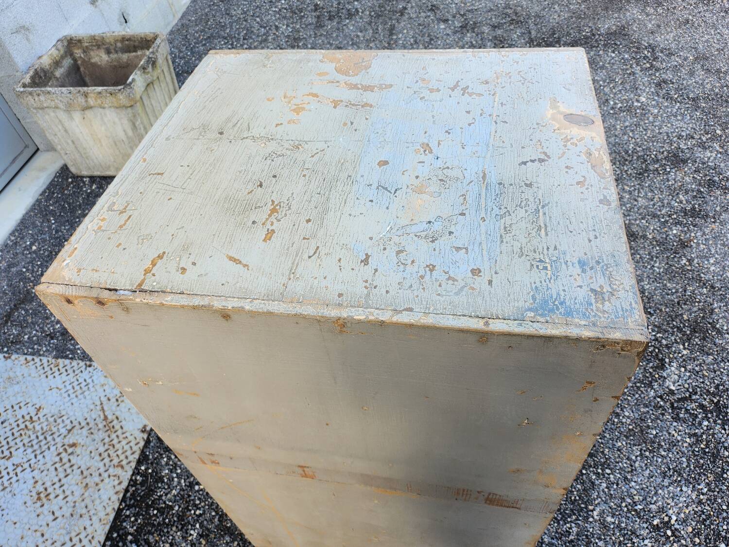 Antique craft furniture with drawers