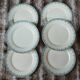 6 antique flat plates in ironstone Hb & Cie
