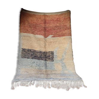 Abstract Boujaad Moroccan rug 230 x 150 cm