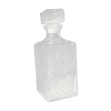 Glass whisky decanter