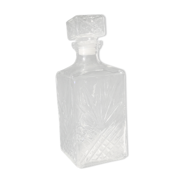 Carafe à whisky en verre