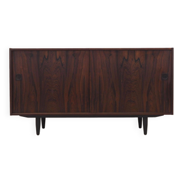 Enfilade palissandre, design danois, années 1970, fabricant : Farsø Møbelfabrik