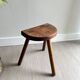 Tabouret tripode bois