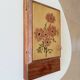 Vintage key holder wall box from the 60s/70s