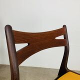 Pair of Danish Scandinavian chairs in rosewood, 1960s.