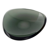 Cendrier en verre vert foncé par Max Ingrand pour Fontana Arte, Italie