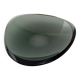 Dark Green Glass Ashtray by Max Ingrand for Fontana Arte, Italy