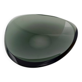 Dark Green Glass Ashtray by Max Ingrand for Fontana Arte, Italy