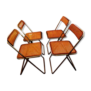 Lot de 4 chaises pliantes