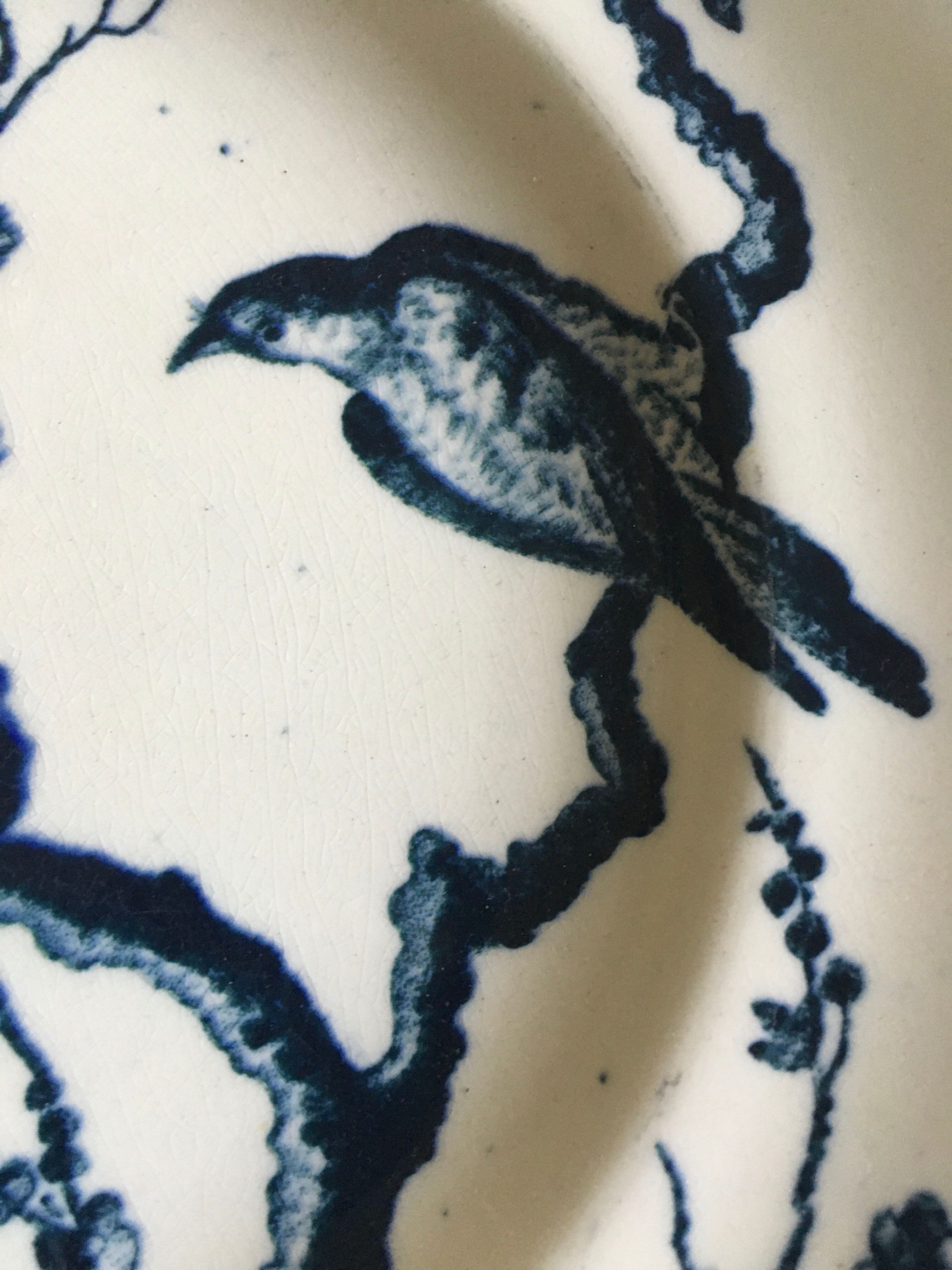 Japanese Longwy plate