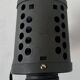 Pair of vintage matte black metal wall lights, France, 1970, LITA