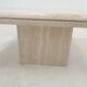 Italian Travertine Coffee Table, 1980's