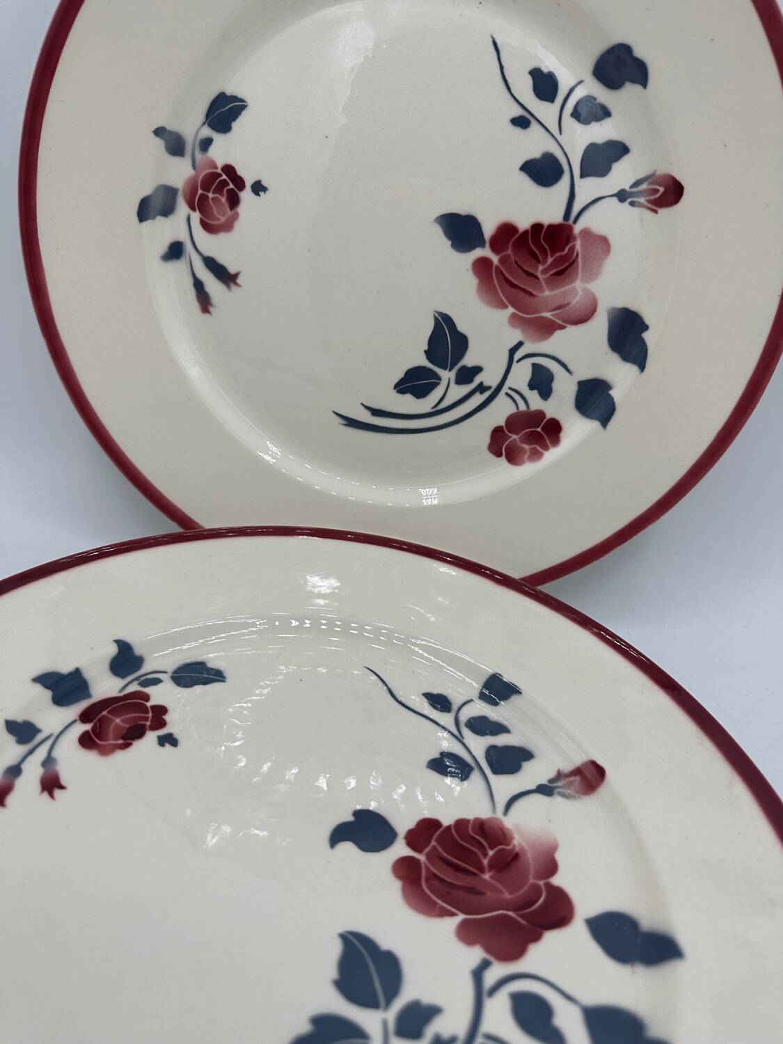 Lot assiettes anciennes