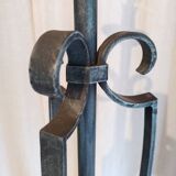 Lampadaire en fer forgé, années 60-70