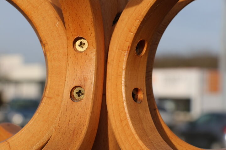 Portemanteau perroquet Baumann hêtre clair