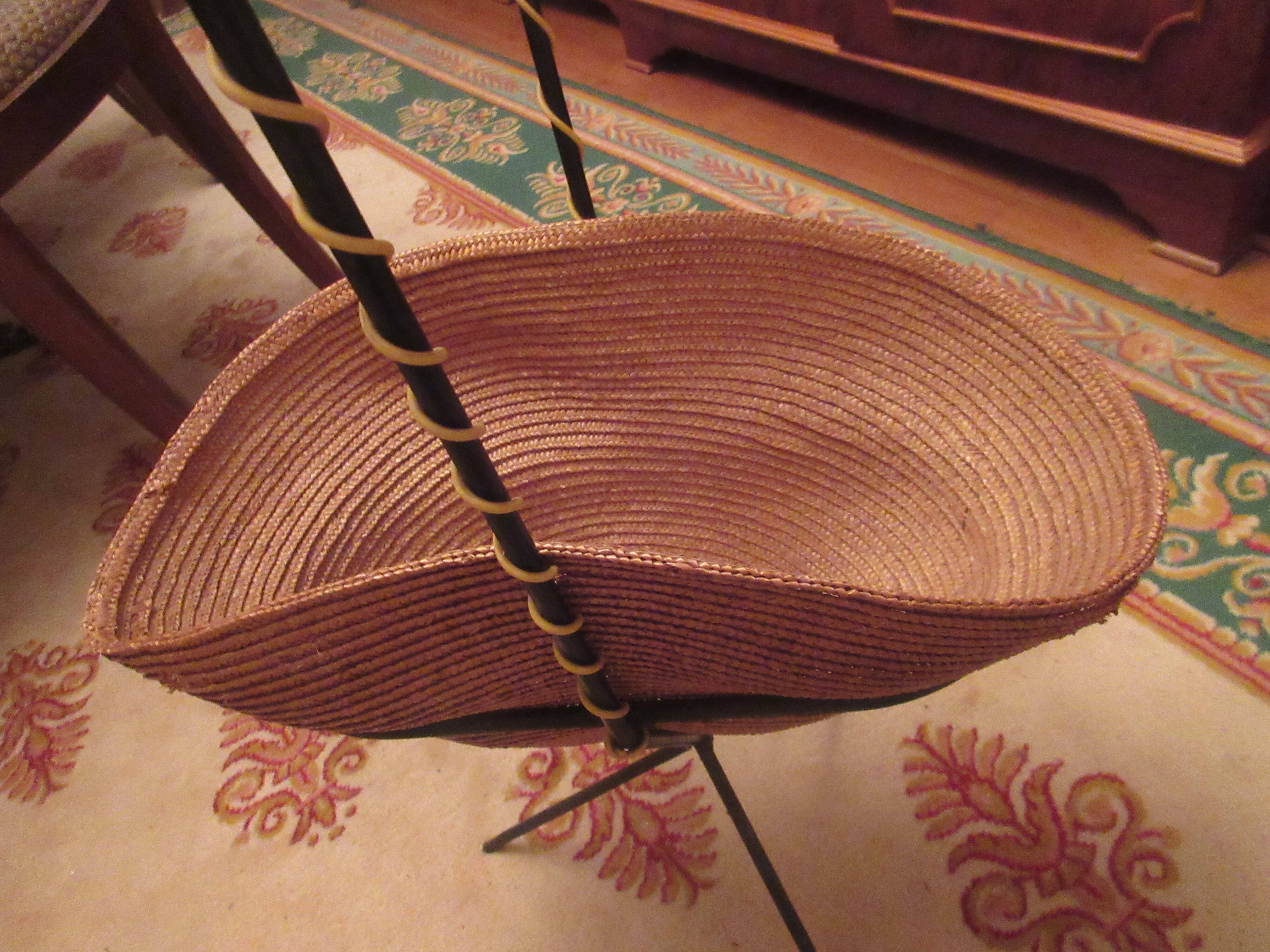 Vintage sewing basket