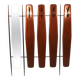 Mirrored italian coat and hat rack