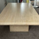 Table basse en travertin des années 70
