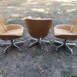 Pair of vintage Vitra 70s armchairs