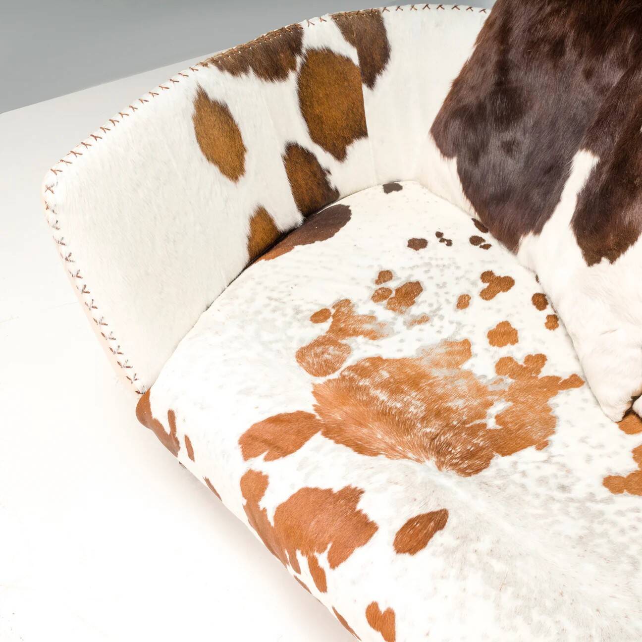 De Sede DS-102 Leather Pony Hide Three Seater