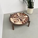 Table basse céramique « poisson » Maud