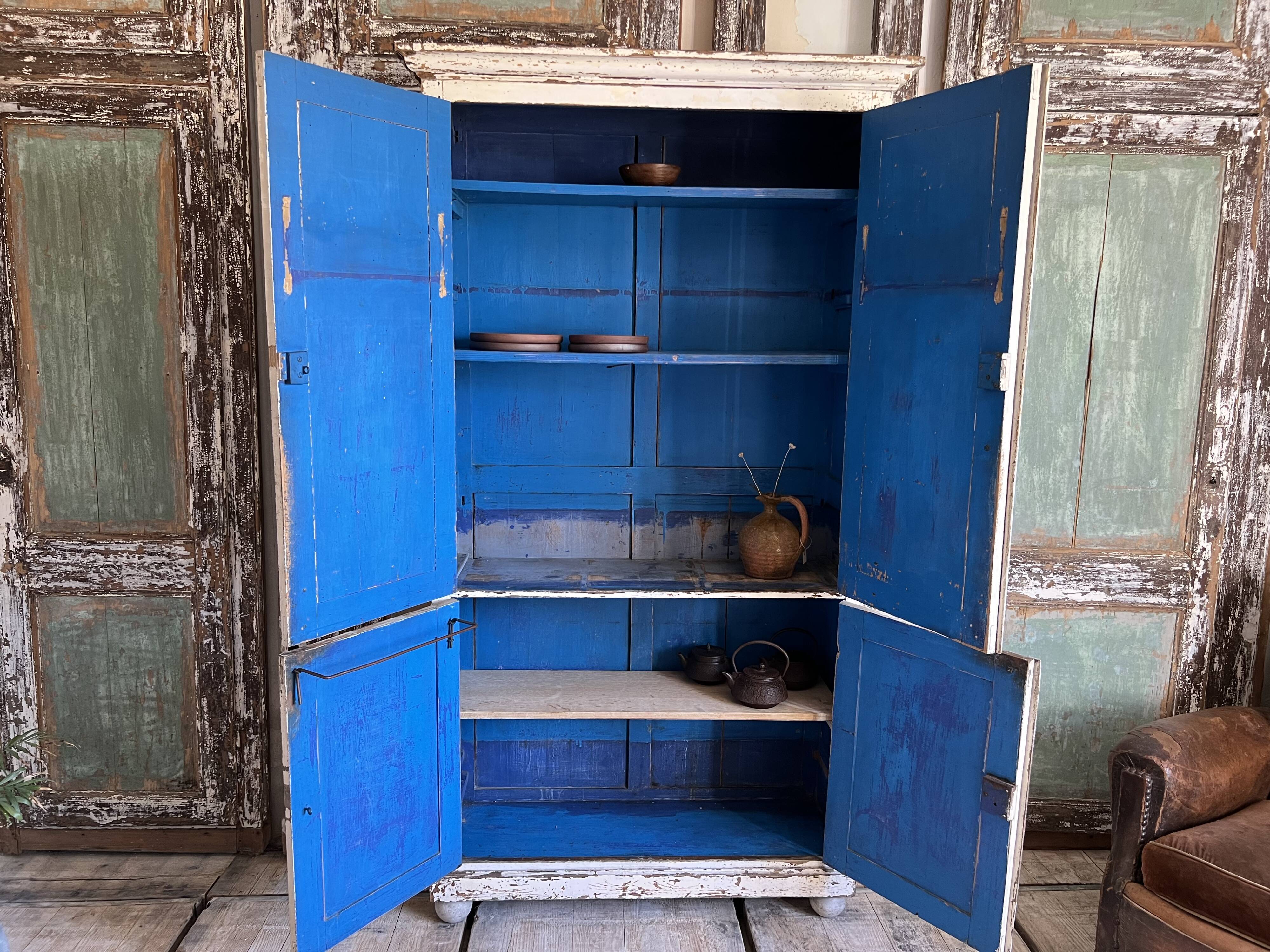 Patinated cabinet