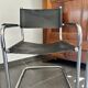 4 chrome tubular chairs