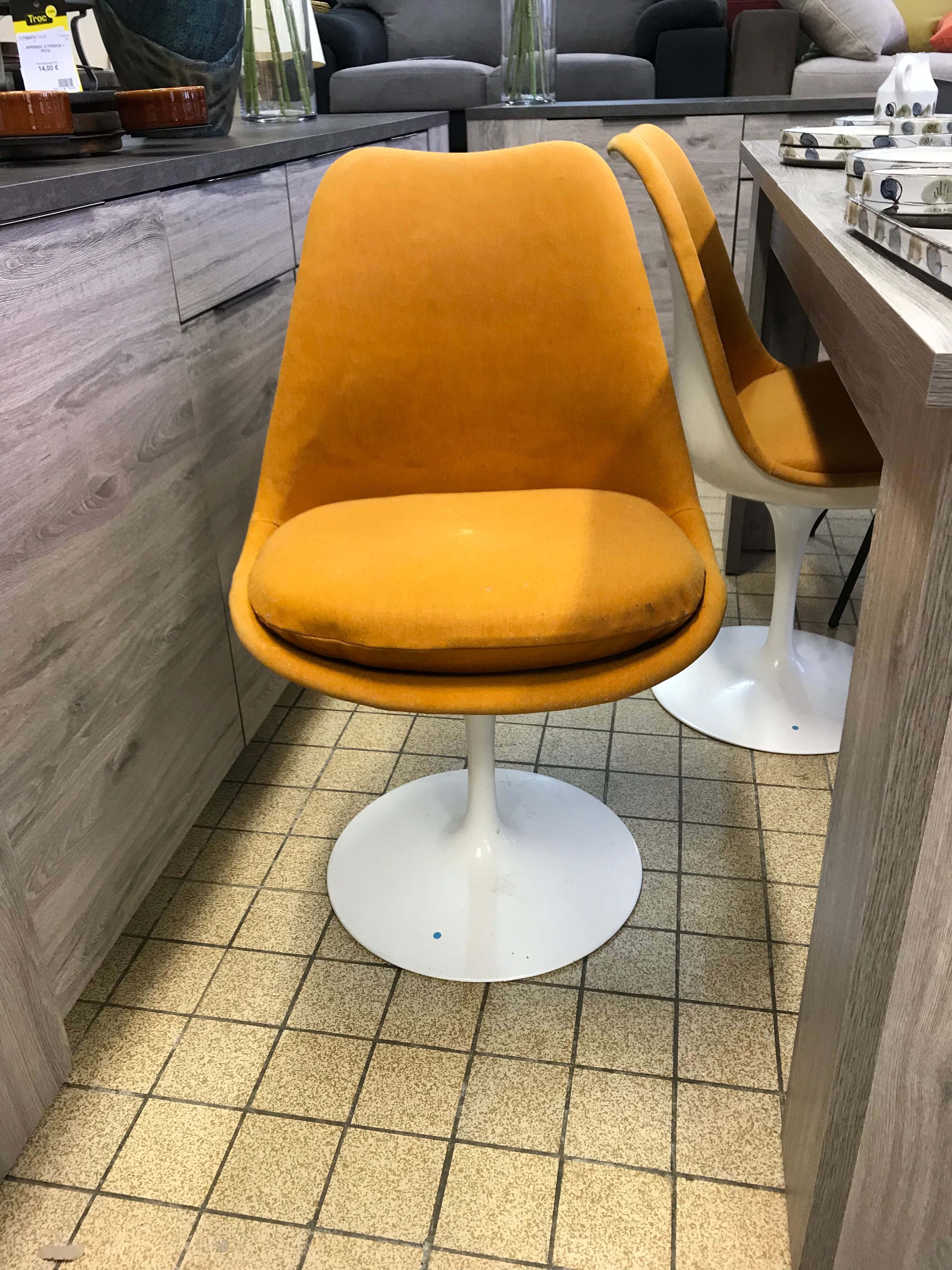 Lot de 5 chaises Tulipe Knoll de Eero Saarinen