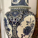 Delftware vase by Boch Royal Sphinx