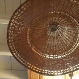 Rattan pendant light 59 cm