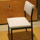 Chaises longues basses italiennes avec cadre en fer noir et rembourrage blanc glacé par Milo Baughman, années 1950, ensemble de 6.