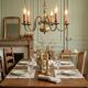 Magnificent Vintage Dutch Chandelier in Patinated Brass – 5 Arms