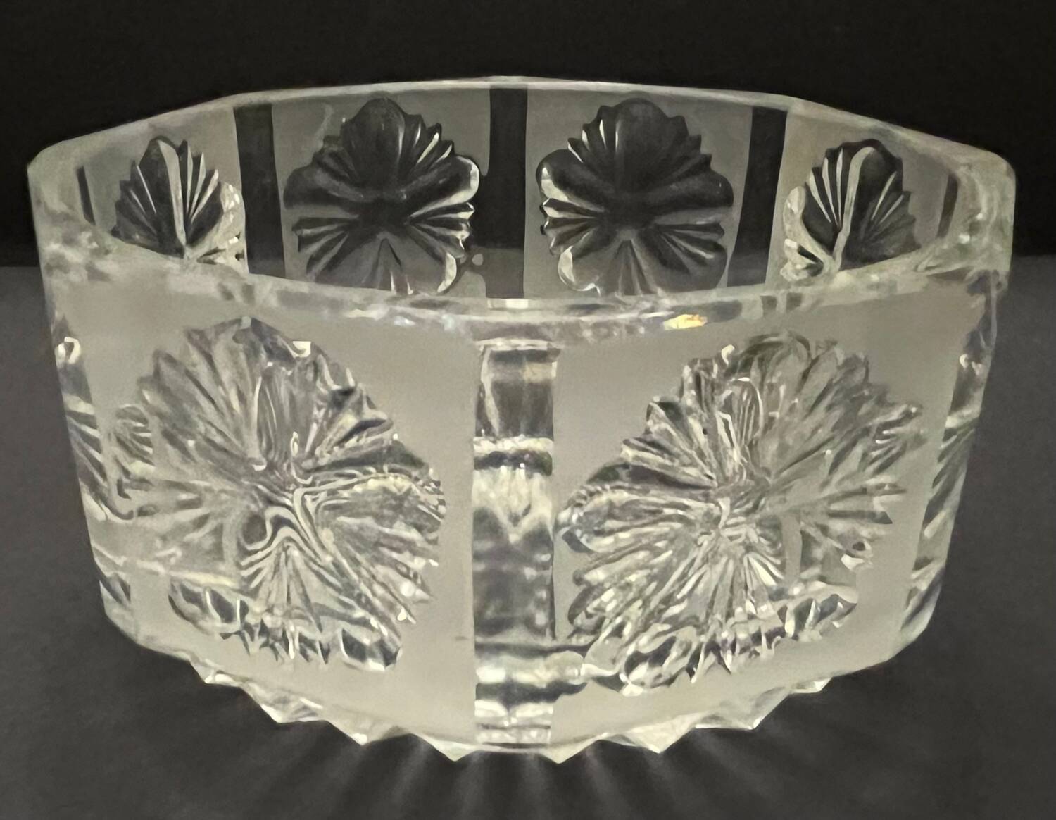 Vintage crystal cup