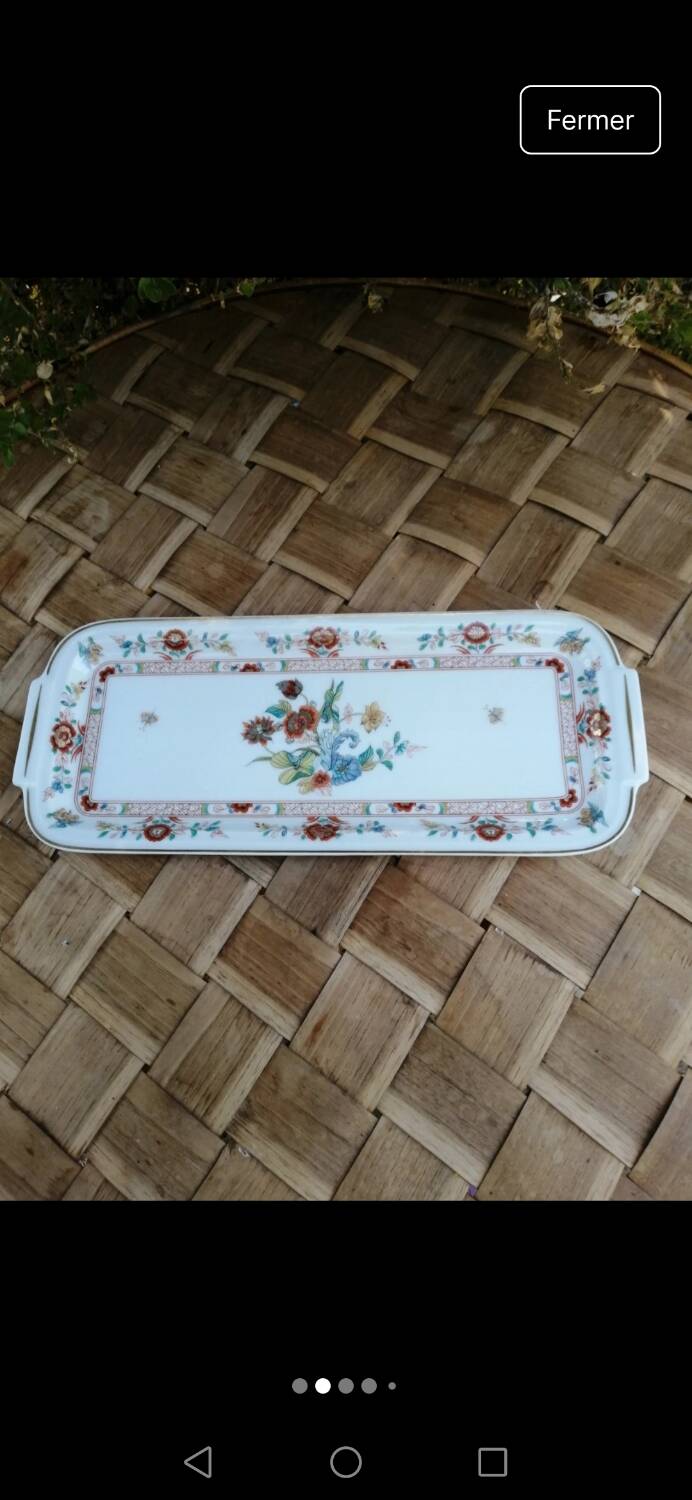 Haviland cake dish